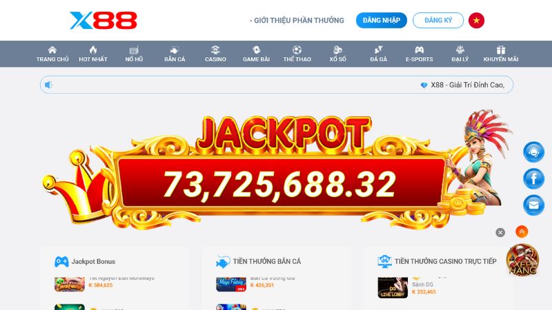 X88 – Sân chơi tài xỉu online đỏ đen uy tín, cực kỳ hấp dẫn