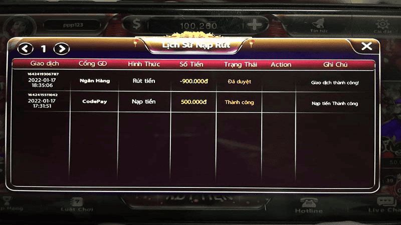 Hình ảnh giao dịch Sunwin sinh động, minh bạch, trực quan